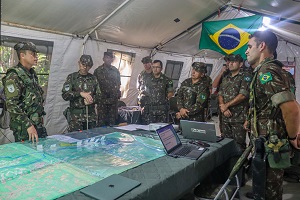 Crédito pelas imagens: Com Soc 23ª Bda Inf Sl